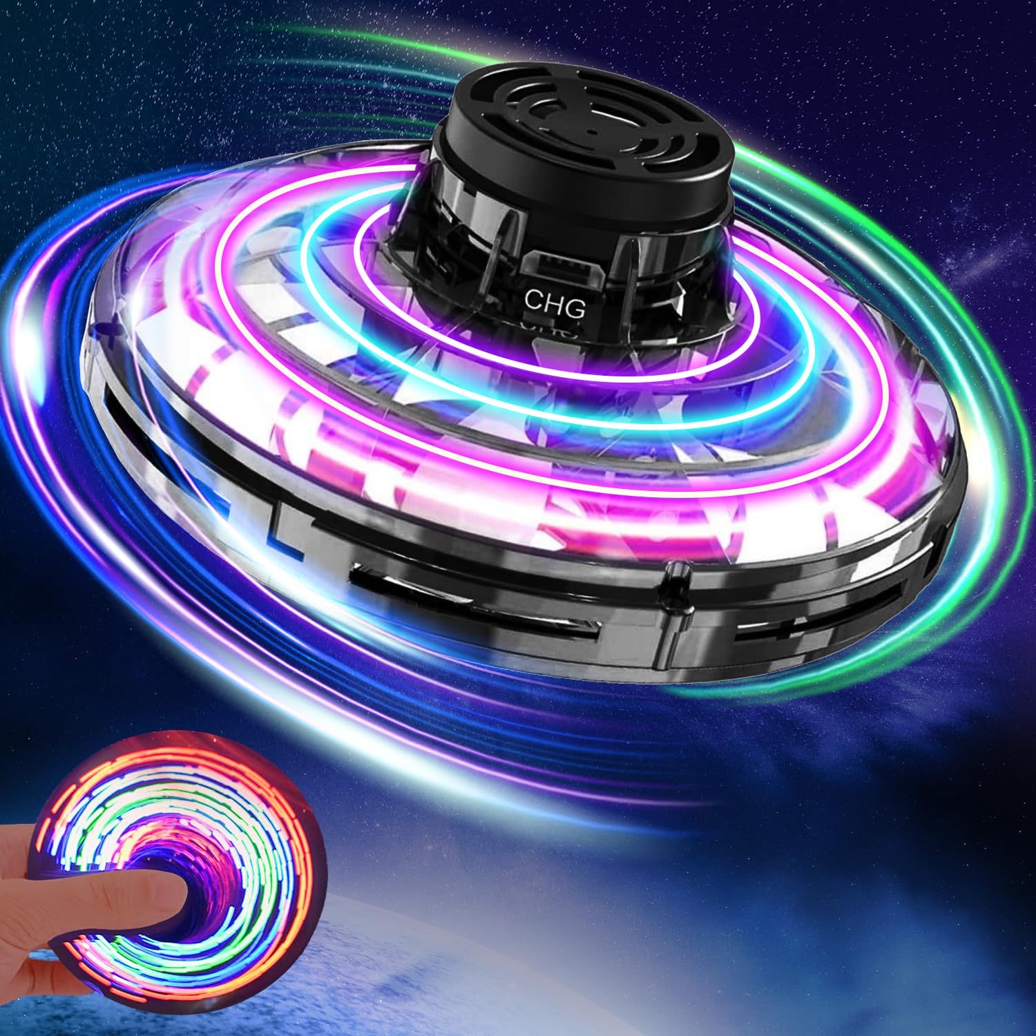 Flying Spinner - Black